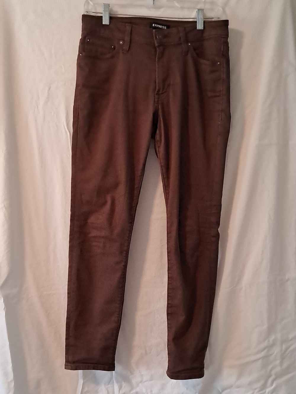 Express Men's Brown Denim